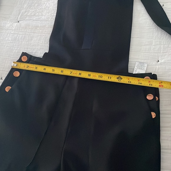 See By CHLOE black crepe jumpsuit size 34 Converts to US 4 - Picture 16 of 16